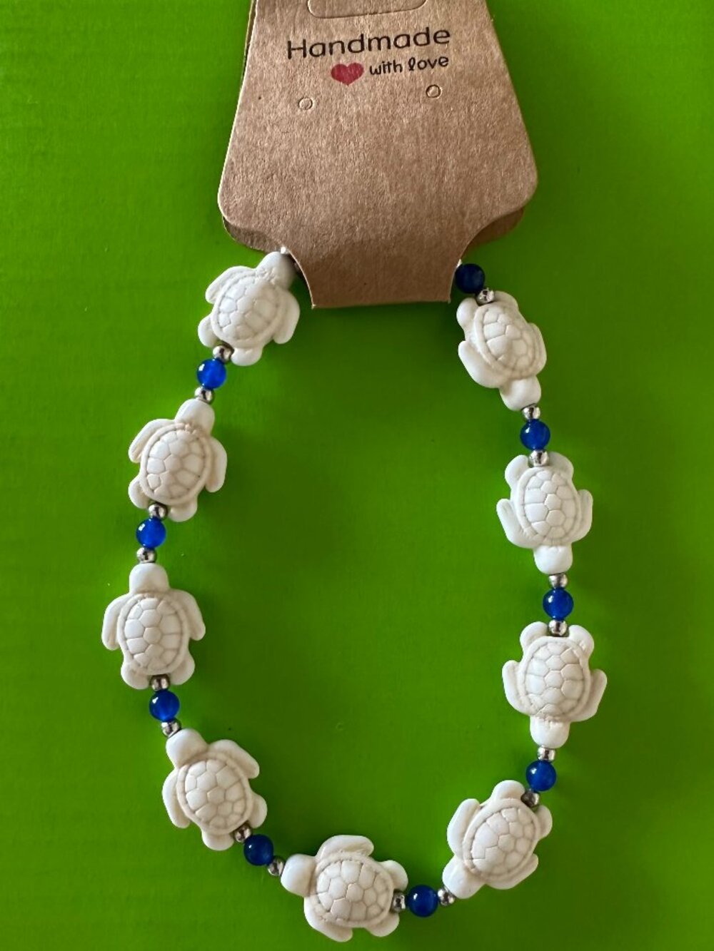 Hawaiian Hono-Sea Turtle Ankle Bracelet handmade in Hawaii